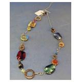 Multicolor Beaded Statement Necklace