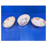 Franciscan Desert Rose Glass Oval Dishes