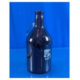 Black Glass Jug Beer Growler