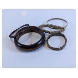 Boho Chic Mixed Media Bracelet Lot