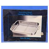Tools of the Trade Stainless Steel Lasagna Pan Set