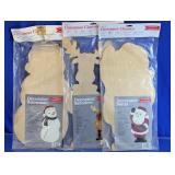Christmas Wooden Decorator Cutout Set