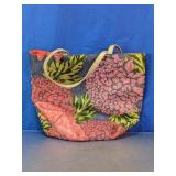 Floral Print Tote Bag