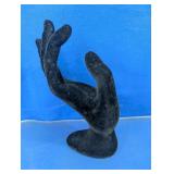 Black Velvet Hand Jewelry Display Stand