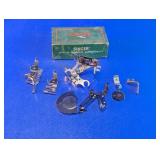 Vtg Singer Sewing Machine Attachments Lot