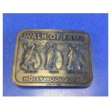 Hollywood Park Walk of Fame Horse Belt Buckle