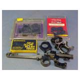 Assorted Rifle Scope Mount Rings & Clamp Lot