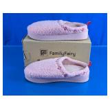 FamilyFairy Pink Plush Slippers