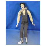 Porcelain Pierrot Clown Doll