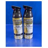 Rust-Oleum Gloss Black Spray Paint Duo
