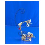 Festive Christmas Ornament Stand & Hanger Duo