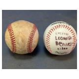 Sports Display Baseball Pair