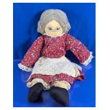 Vintage Handmade Grandma Cloth Doll