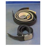 Canvas Web Belt with Flip Buckle