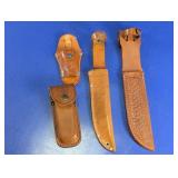 Vintage Leather Sheaths & Holsters Collection