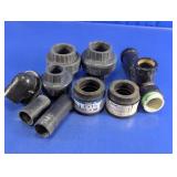 Assorted PVC Plumbing Fittings Lot