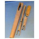 Assorted Wooden Gun Stock Components