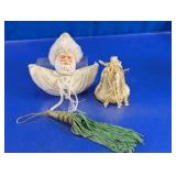Santa Claus Ornament & Decorative Tassel Set