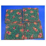 Christmas Fabric Drink Coasters