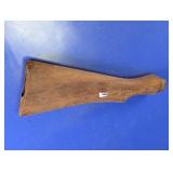 Vintage Wooden Rifle Buttstock