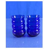 Cobalt Blue Glass Vases