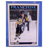 THE FRANCHISE SCORE HOF MARIO LEMIEUX CARD