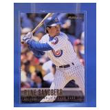 1996 FLEER HOF RYNE SANDBERG CARD