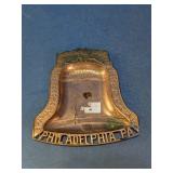 Liberty Bell Philadelphia PA Metal Souvenir Dish