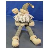 Plush Shelf Sitter Santa Claus Figurine
