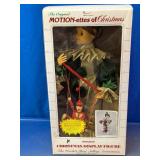 Telco Motion-Ettes Animated Christmas Jester Doll