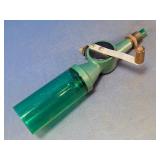Green Powder Measure With Hand Crank