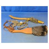 Native American Style Talking Stick & Smudge Fan