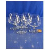 Clear Glass Brandy Snifters