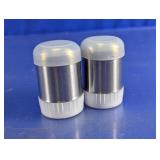 Stainless Steel Salt and Pepper Shakers Set