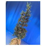 48-Inch Artificial Christmas Tree With Pinecones