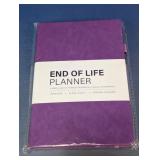 Purple End Of Life Planner Organizer