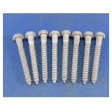 Galvanized Hex Head Concrete Screws Set