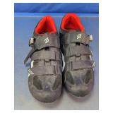 Peloton X-16 Cycling Shoes Black Red Size 45