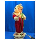 Telco Motion-ettes Christmas Caroler Girl