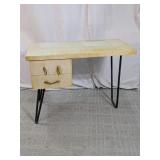 Mid-Century Hairpin Leg Desk w/ 2 Drawers
