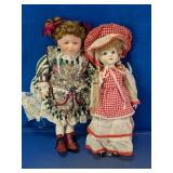 Vintage Collectible Porcelain Dolls