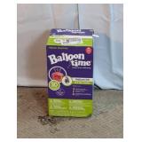 Empty Balloon Time Helium Tank Kit 30 Balloons
