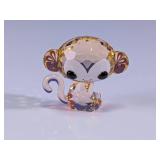 Swarovski Crystal Monkey Figurine