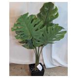 Artificial Potted Monstera Swiss Cheese Plant