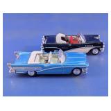 Vintage Diecast Convertible Toy Cars Duo