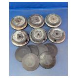 Assorted Gas Stove Burner Parts & Caps Set
