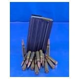 .308 Win Ammunition & Metal Rifle Magazine