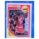 1989 FLEER HOF AKEEM OLAJUWON CARD