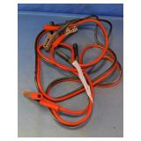 Red & Black Jumper Cables With Battery Clamps