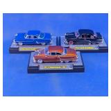 M2 Machines Classic Die-Cast Cars Trio